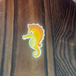 Seahorse crocs shoe charm jibbitz